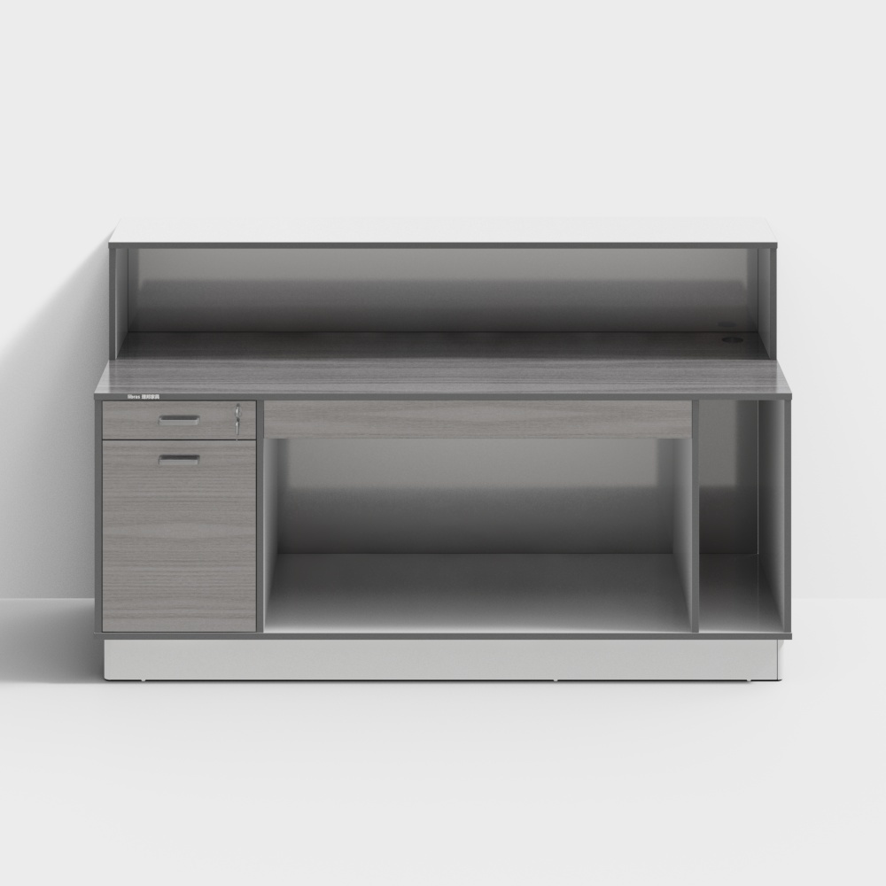 Simple and modern-XH03C-office furniture cashier counter bar front desk reception desk