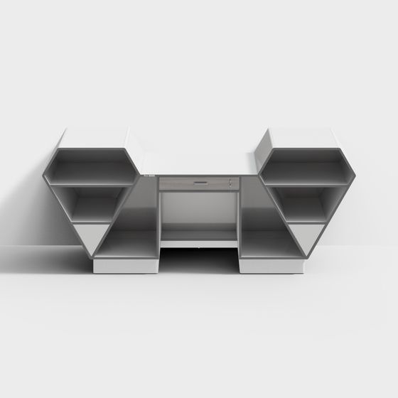 Hexagonal Shelf 3D model