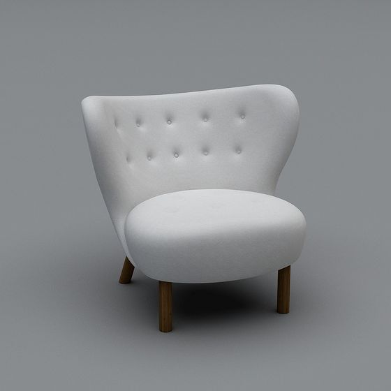 Comfortable Sofa 3D model for Modern Interiors