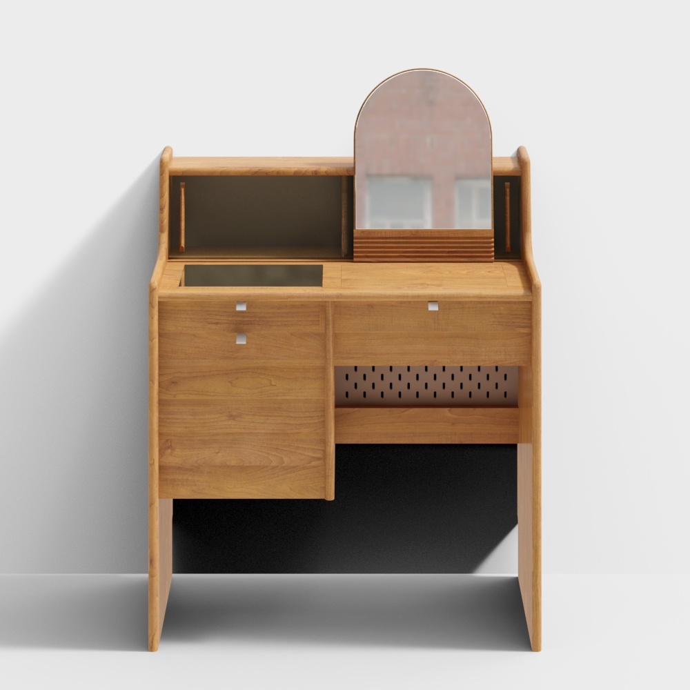 Dressing table-825 cherry wood model