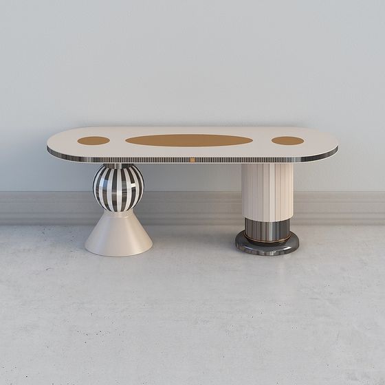 Futuristic Dining Table 3D model