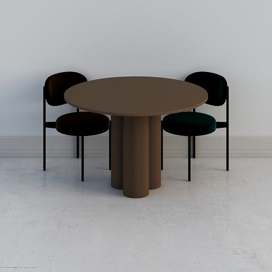 Urban Living Room 3D model for Creative Projects