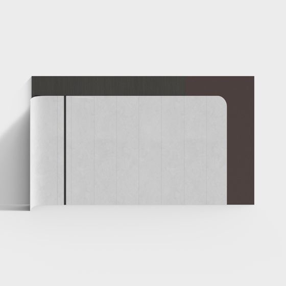 Urban Gate 3D model - Modern Minimalist Design