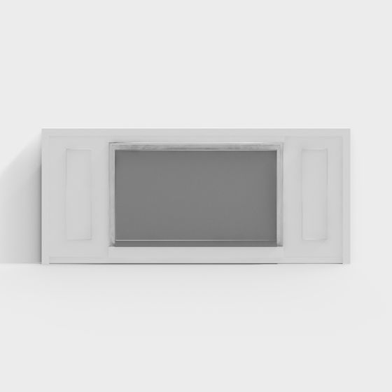 Minimalist Window Frame 3D model