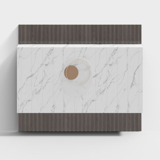 Urban Minimalist Cabinet 3D model