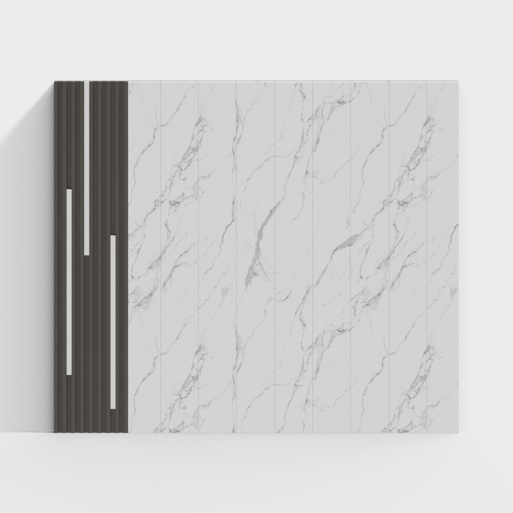 Golden Pottery - 5 - TV Background Wall - 3 meters