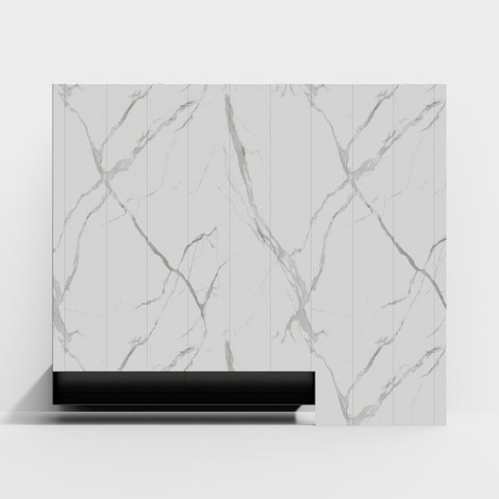 Elegant Low-Poly Marble Texture 3D model