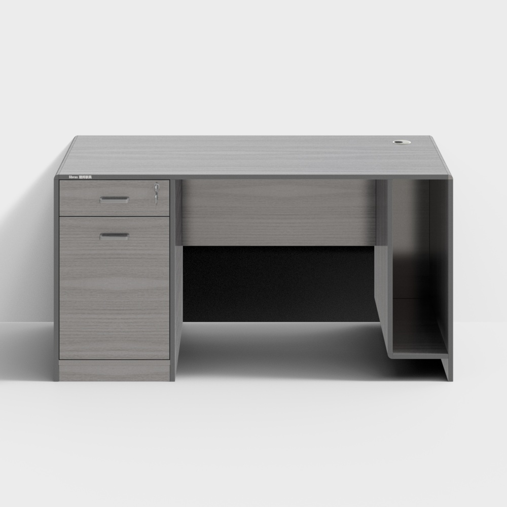 簡約現代辦公桌組合