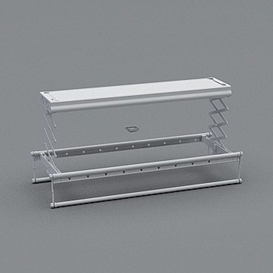 Urban Balcony 3D Model for Interior and Game Design
