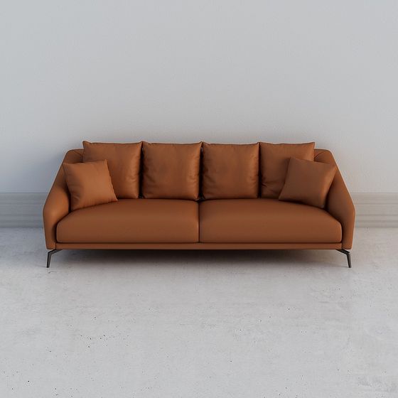 Urban Comfort Sofa 3D model