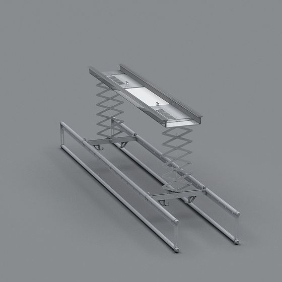 Foldable Staircase 3D Model