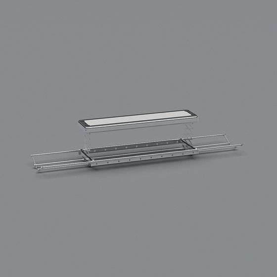 Transparent Glass Skylight 3D model