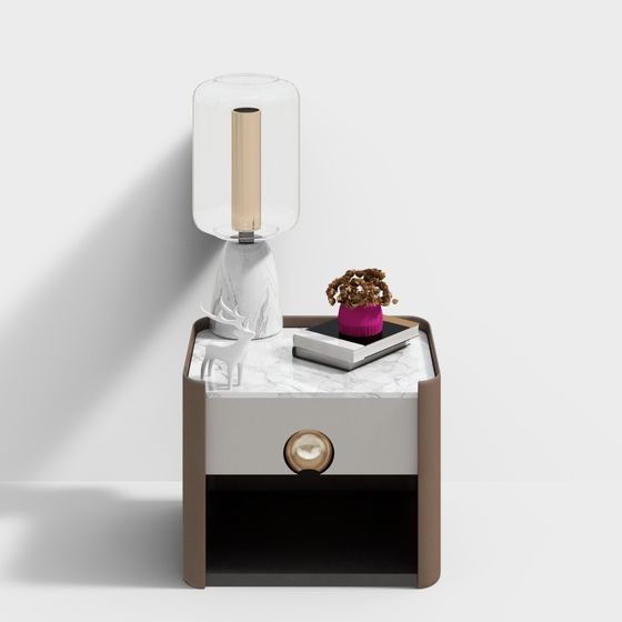 Urban Corner Side Table 3D model