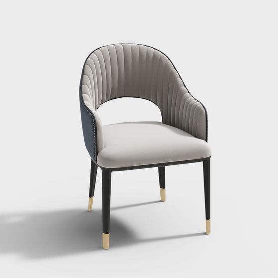 Stylish Sofa Chair 3D model for Modern Spaces