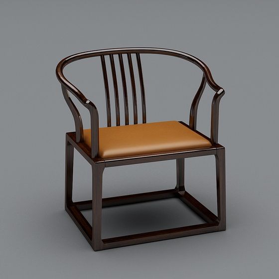 Classic Elegance Chair 3D model