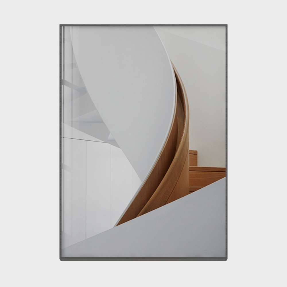 Happy Workshop - Modern Minimalist Wind - Living Room Decorative Painting - Built with Shape A