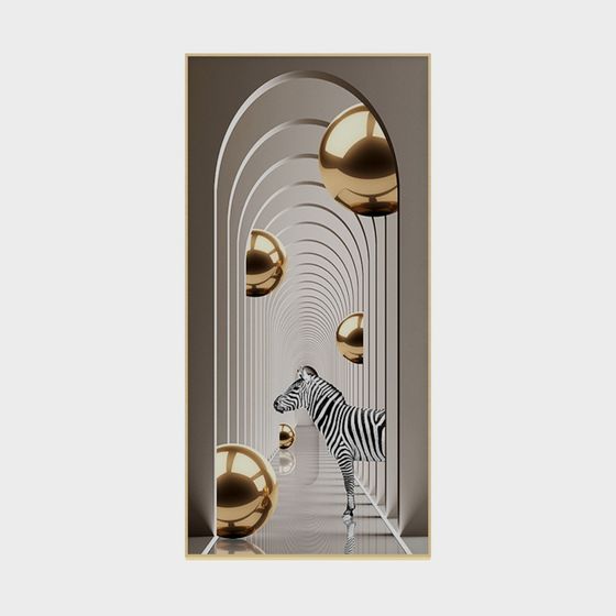 Time Corridor 3D model for Creative Projects