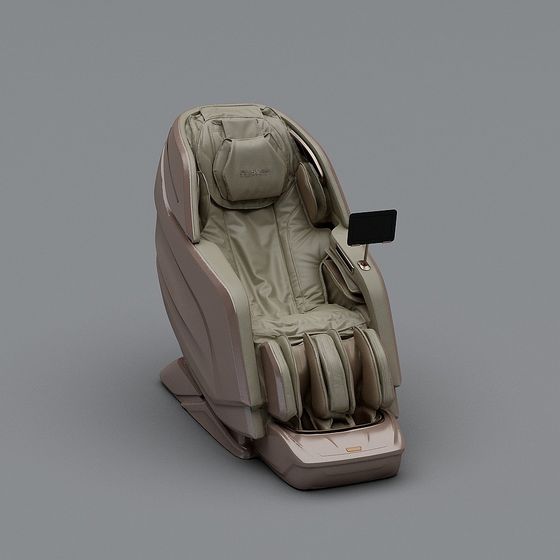 Low Poly Massage Chair 3D model