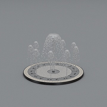 戶外噴泉噴水池 -15