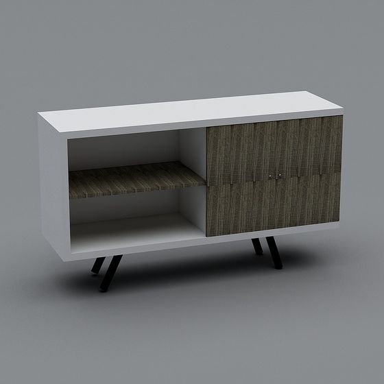 Urban Sideboard 3D model for Modern Interiors