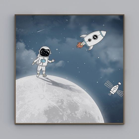 Moon Walker 3D model