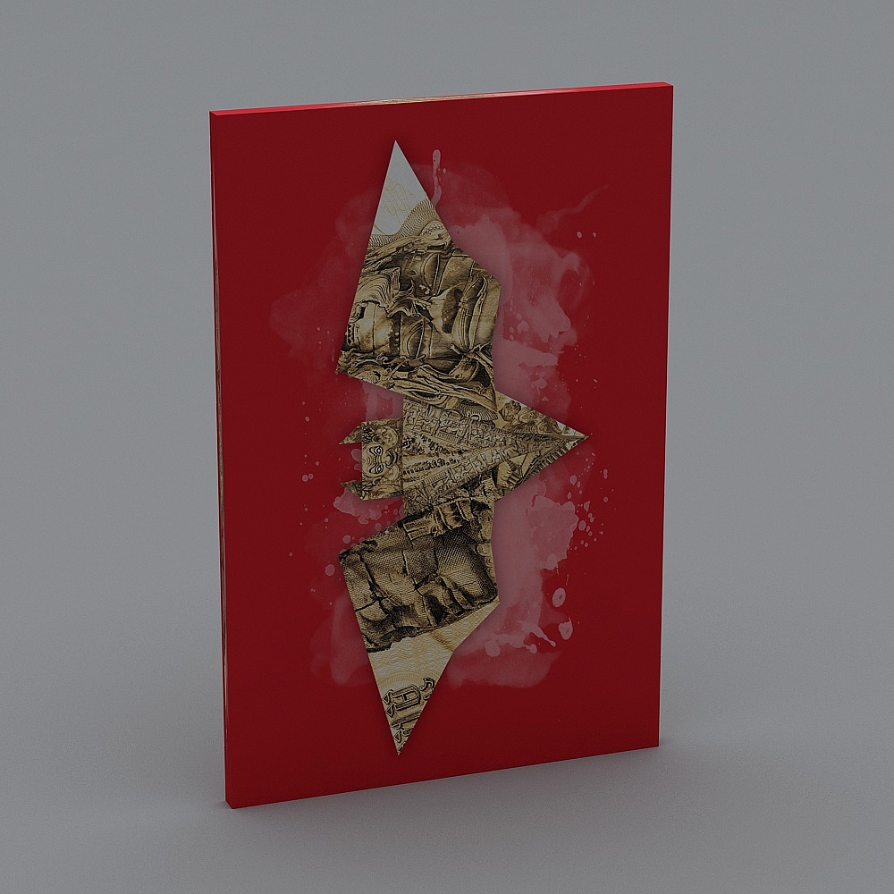 Fragmented Art Piece 3D model