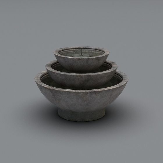 Concrete Pool Series 3D Model