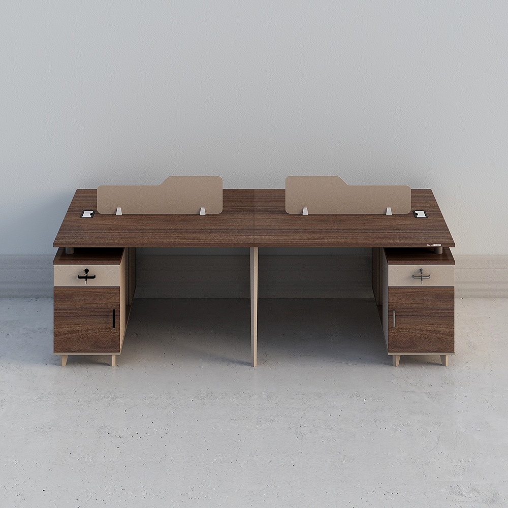 Đơn giản hiện đại-ZM05B-nội thất văn phòng kết hợp bàn làm việc nhân viên