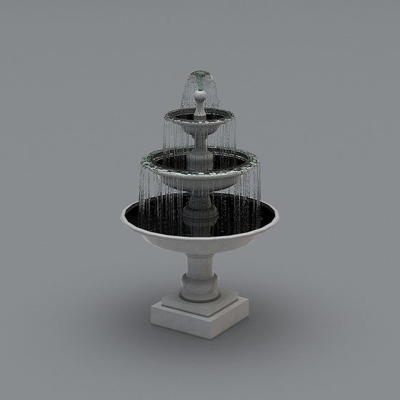 Dancing Water 3D model