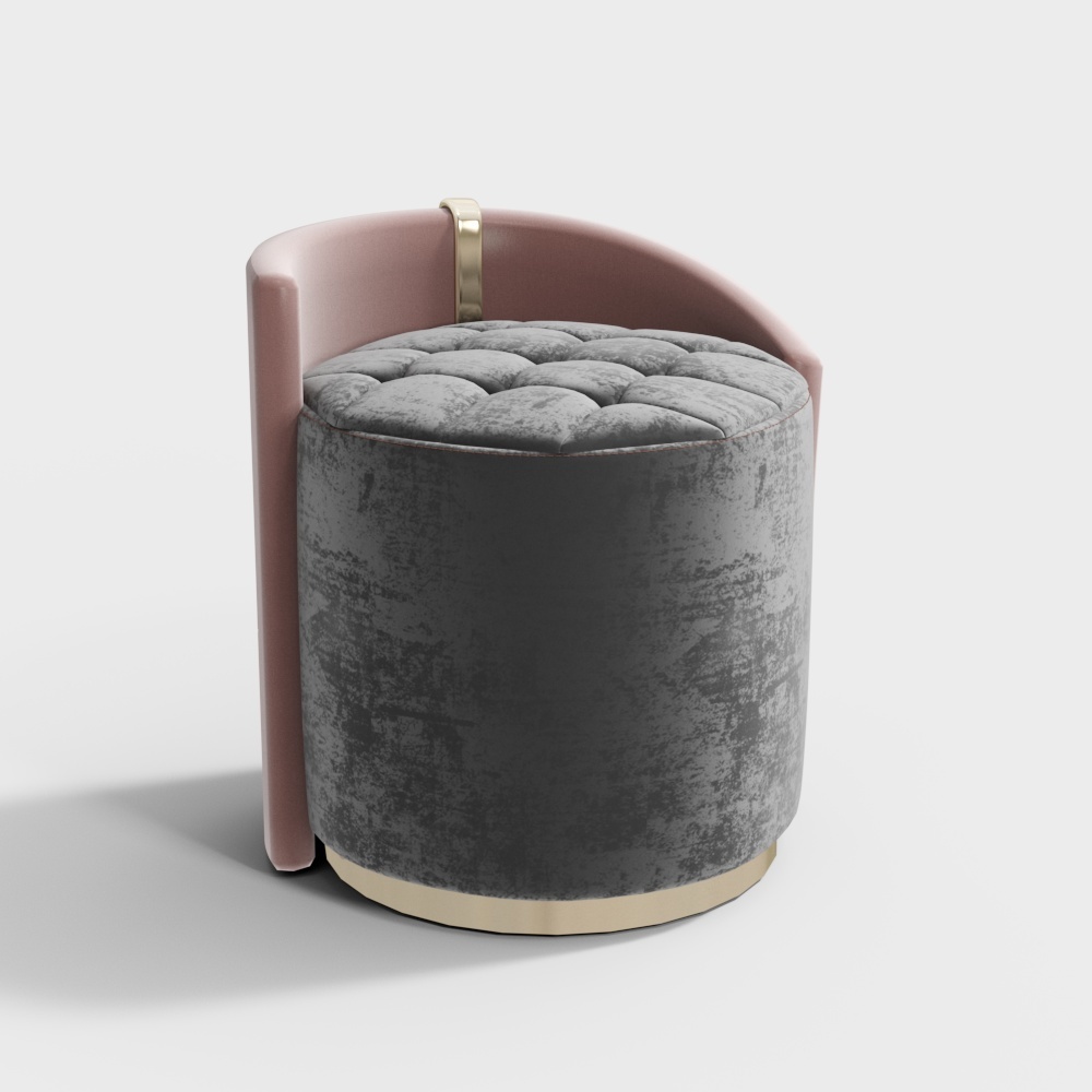 Modern simple children's room dressing chair