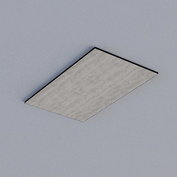 Frameless Honeycomb panel