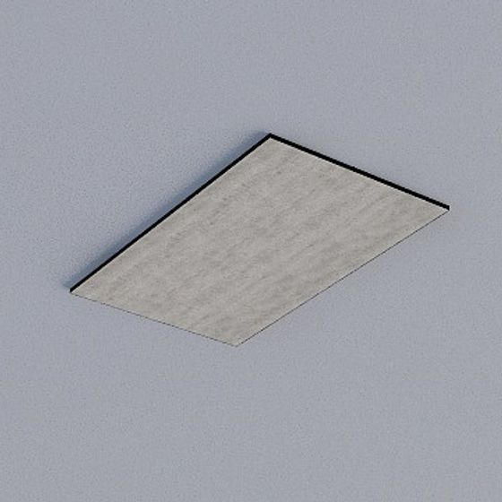 Frameless Honeycomb panel