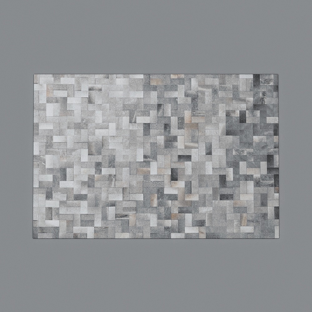 Modern square carpet 5-4