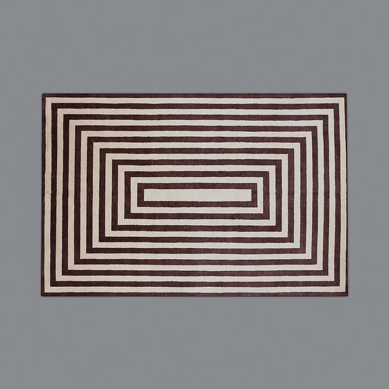 Geometric Rectangular Carpet 3D model