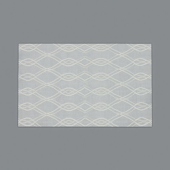 Tapis carré moderne 3-3