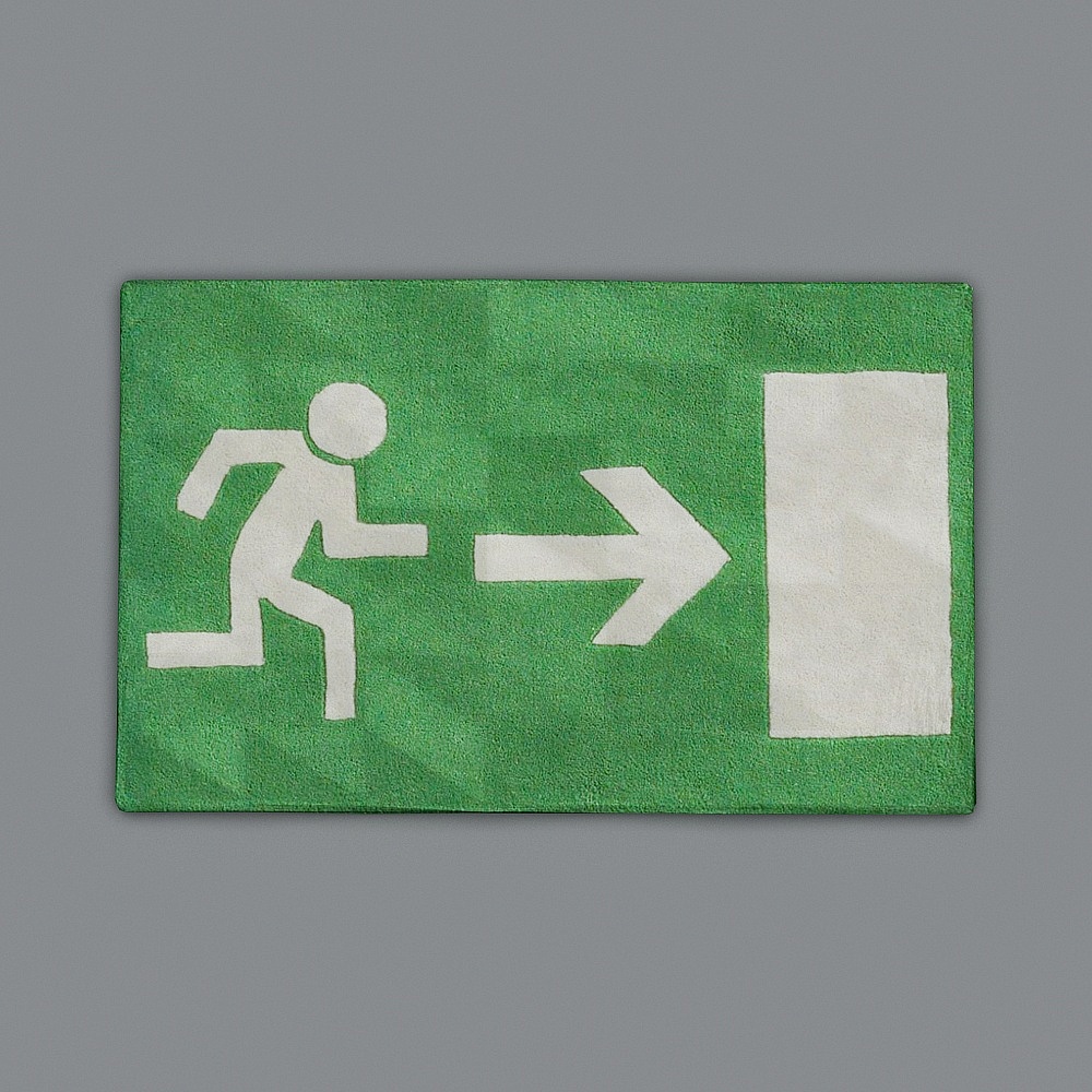 Recordatorio moderno indica alfombra-4