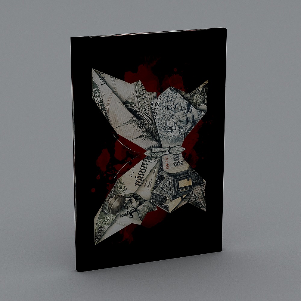 Currency Fragments 3D model