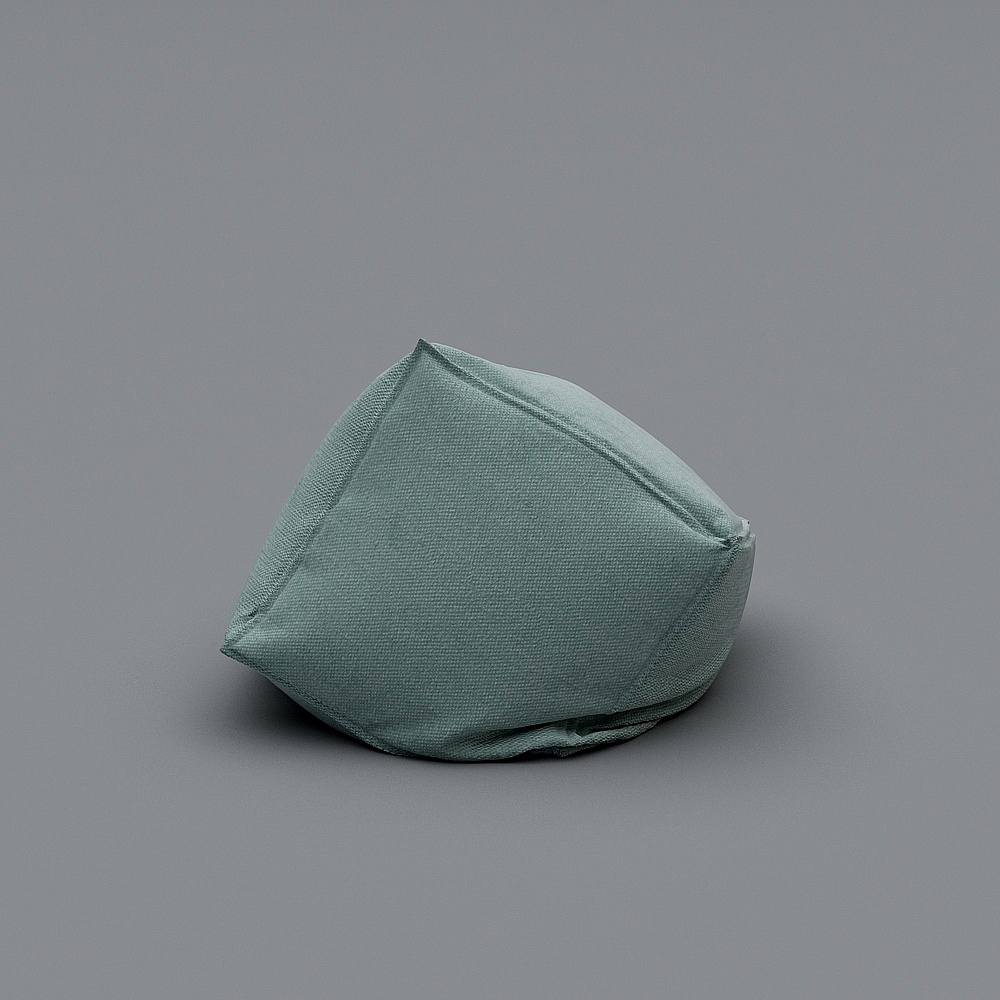 Low Poly Origami Hat 3D model