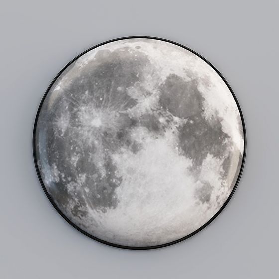 Moon Mirror 3D model