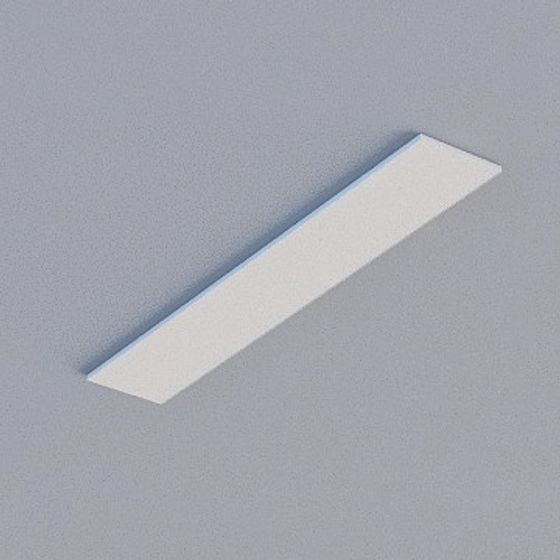 Frameless Gray Honeycomb Panel 3D Model for Design Projects