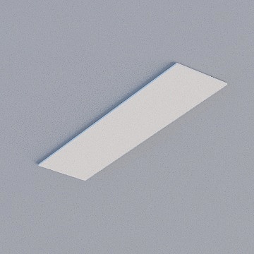 Frameless Honeycomb Panel 3D Model in Gray