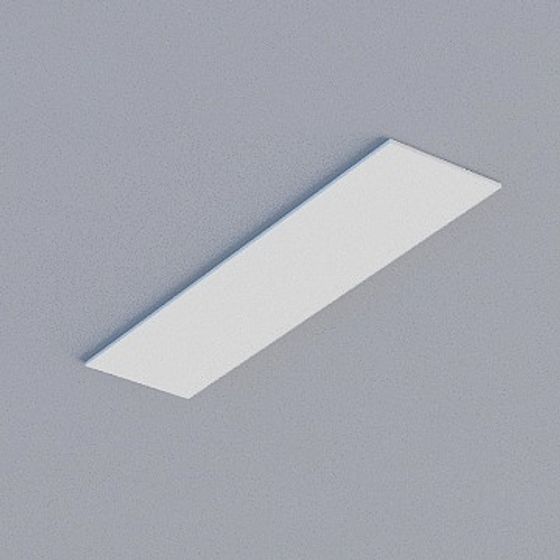 Gray Frameless Honeycomb Panel 3D Model