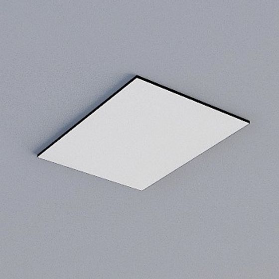 Gray Frameless Honeycomb Panel for Walls