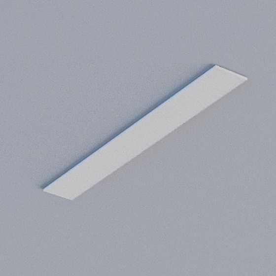 Gray Frameless Honeycomb Panel