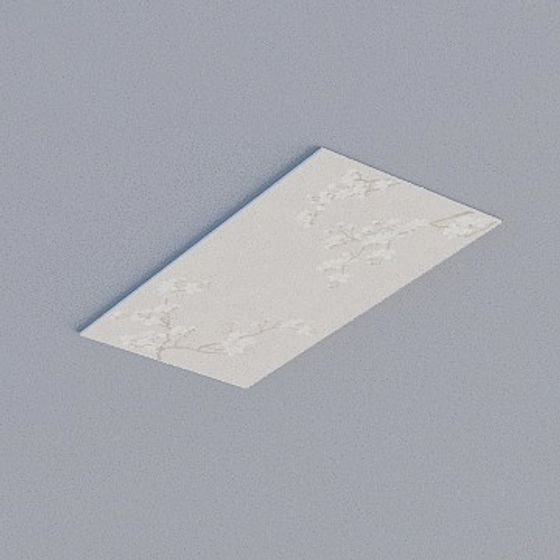 Frameless Honeycomb Panel in Gray for Decor Enhancement