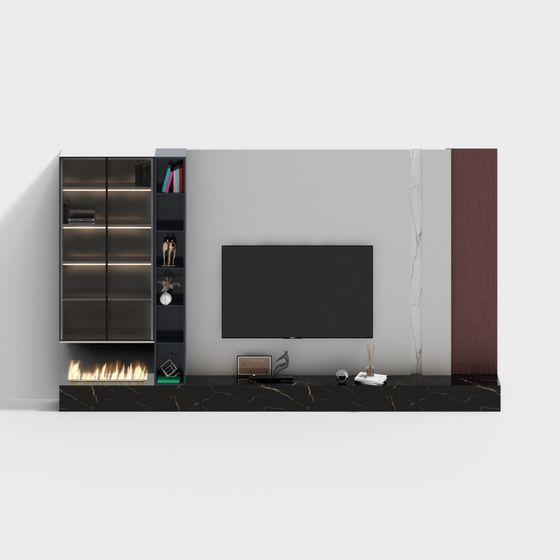 Urban Living Room 3D model