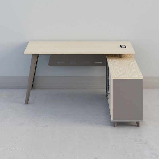 Urban Edge Desk 3D model