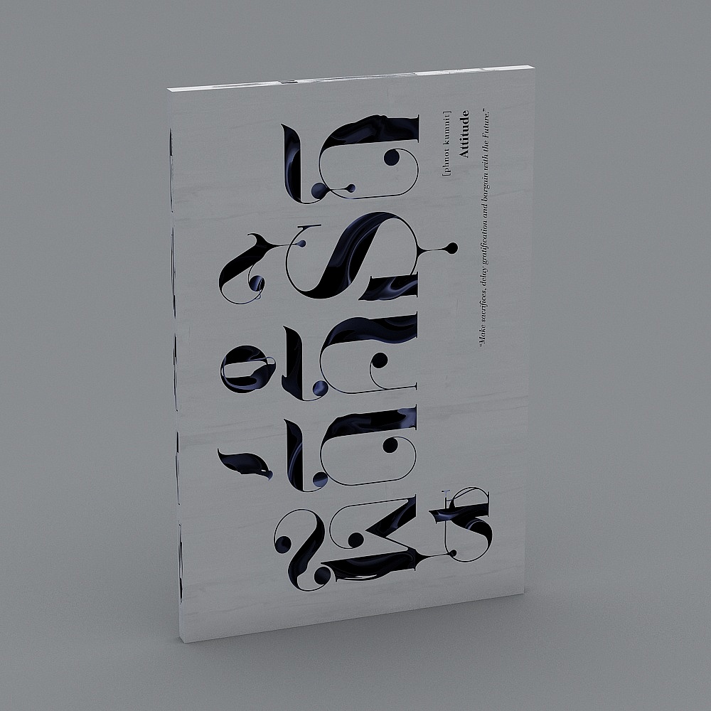 Futuristic Attitude 3D model