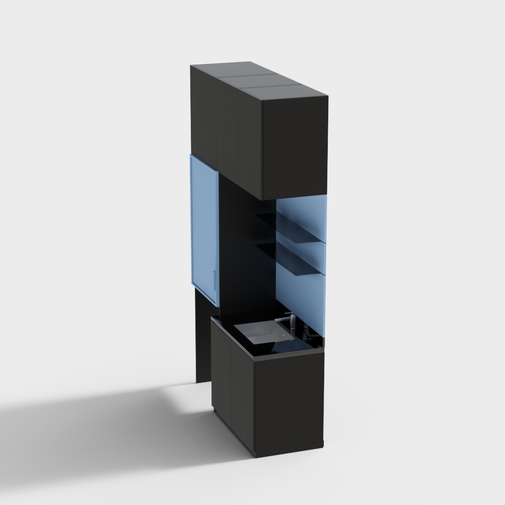 Nordic decorative cabinet lockers