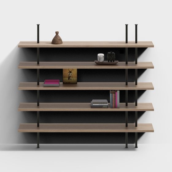 収納ラックとキャビネットの組み合わせ